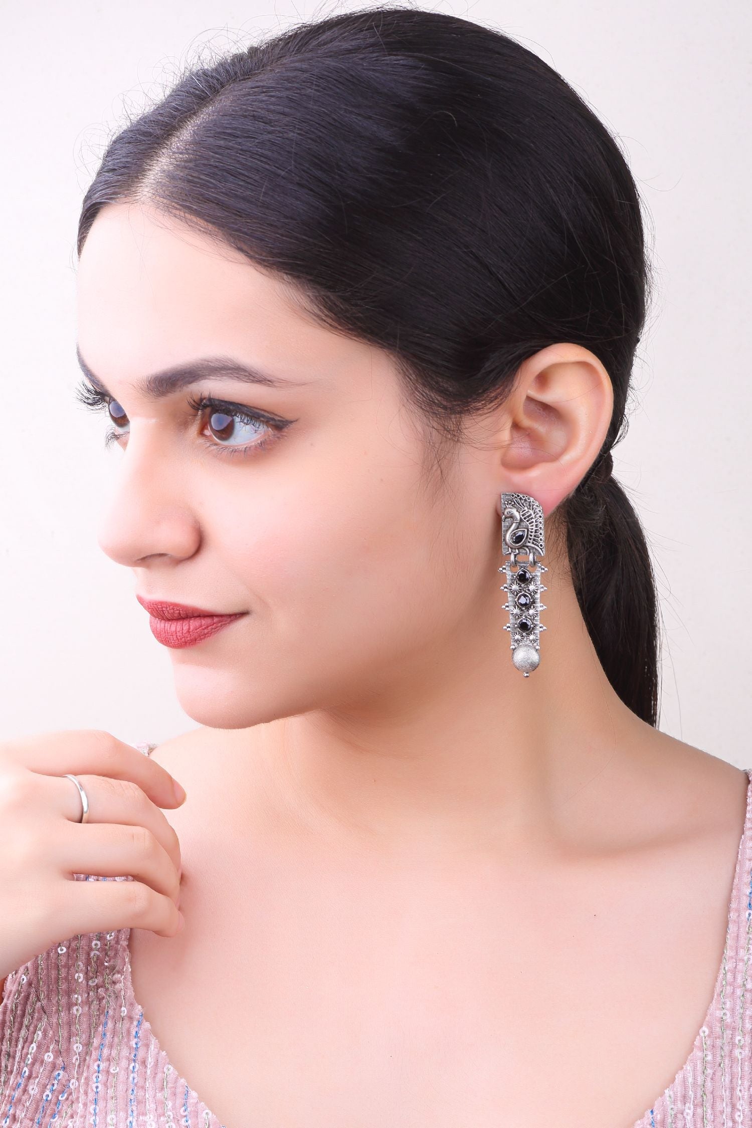Fine jewellery gold bow stud earrings girls trend jewellery 925 sterling  silver jewellery cute small earrings for women | SHEIN USA